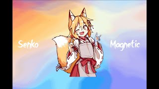 Senkosan Sings Magnetic AI Cover [upl. by Enyalahs]