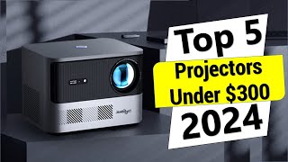 ✅Best Projector Under 300 in 2024  Top 5 Best Projector Review [upl. by Granoff]