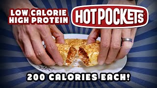 Hot Pockets for WEIGHT LOSS Low CalorieHigh Protein [upl. by Ediva]