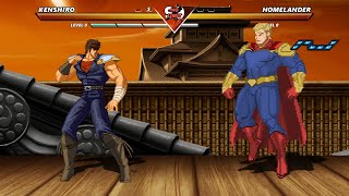 KENSHIRO vs HOMELANDER  Highest Level Incredible Epic Fight [upl. by Leonsis]