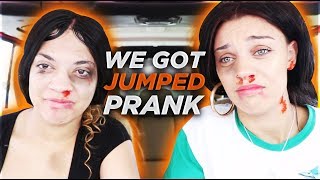 quotWE GOT JUMPED PRANKquot ON HUSBAND amp BOYFRIEND they freaked out [upl. by Chaker]