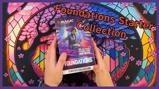 Magic the Gathering Foundations Starter Collection  Unboxing and Review [upl. by Halona]