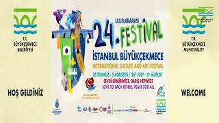 Festival coşkusu tüm şehri sarıyor 😍24 Uluslararası Büyükçekmece Kültür ve Sanat Festivali [upl. by Ateekal]