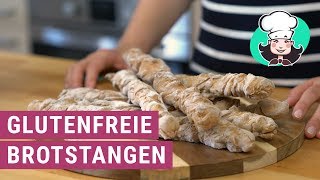 Glutenfreie rustikale Brotstangen [upl. by Atiuqat]