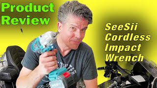 Product Review The SeeSii 21 Volt Cordless Impact Wrench [upl. by Elias180]