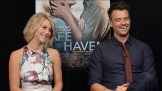 Julianne Hough amp Josh Duhamel  Safe Haven Interview HD [upl. by Rj]