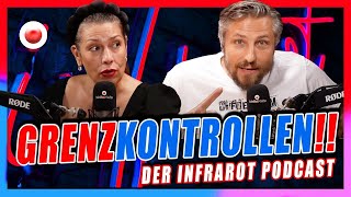 Live GRENZKONTROLLEN  InfraRot PODCAST [upl. by Jaehne910]