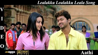 Lealakku Lealakku Aathi Tamil Movie Video Song 4K Ultra HD BluRay amp Dolby Digital Sorround 51 DTS [upl. by Eirffej]