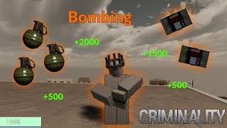 Roblox Criminality Bombing Montage [upl. by Nary]