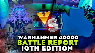 Как научиться играть в warhammer 40000 за три партии опыт новичка Battle of hive 1 [upl. by Lexerd]