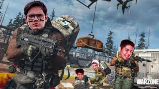 El mariana juega warzone con la mañe squad [upl. by Enyawd]