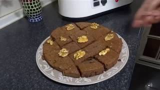 Receta de Brownie de chocolate con nueces Monsieur Cuisine Plus Lidl [upl. by Aloisia]