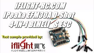 Eachine StackX 35A30A DShot 4in1 BLHELIS ESC Review [upl. by Signe232]