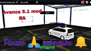 Avanza 21  BUSSID mod  South Africa  link in description 🔔 [upl. by Aihsal]