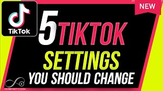 5 TikTok Settings you Should Change Right Now [upl. by Aicarg]