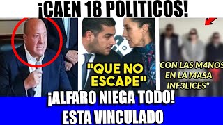 VIERNESAZO CON CLAUDIA NADI SE METE ¡HARFUCH SE LA COBRA AL PELON CAEN 18 POLITICOS POR NARC0S [upl. by Ligetti247]