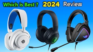 The Best Gaming Headset 2024  Top 6 Best Headset for Gaming  Additional Features [upl. by Aloisia]