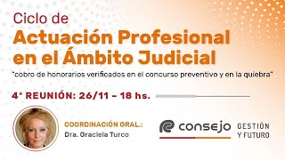 Ref 2304LV Ciclo de Actuación Profesional en el Ámbito Judicial 4° Reunión 2024 [upl. by Issie]