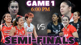 Petro Gazz vs Chery Tiggo Game 1 SemiFinals  PVL Live Scoreboard  April 30 2024 [upl. by Noraj282]