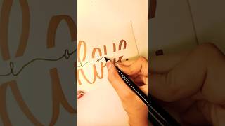 Creative Lettering Techniques You NEED To Try✨🌷shorts ytshorts [upl. by Asilef]