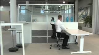 Ergonomie  Bürostuhl einstellen  Haworth [upl. by Raynata]