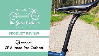 Ergon CF Allroad Pro Carbon Suspension Seatpost Review  feat Leaf Spring Design  FlipHead [upl. by Senior]