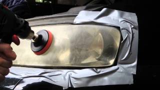 Headlights Restoration Renovace svetlometu Audi S3 [upl. by Hgielrebmik644]