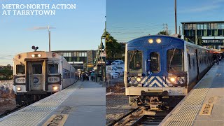 MTA Small MetroNorth Action At Tarrytown Station [upl. by Zil]