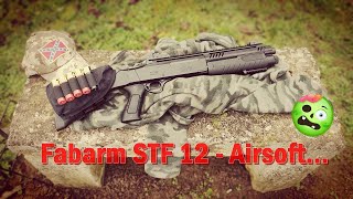 Fabarm STF 12 BO Manufacture  6mm Airsoft spring [upl. by Esiahc664]