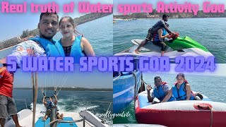 Water Sports In Goa  Full Package Details  Goa Vlog ​⁠PrakashBobivlogs [upl. by Geehan205]