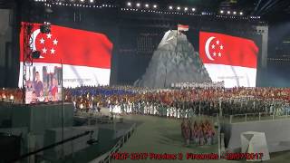 NDP 2017 Preview 2 Fireworks 29 07 2017 [upl. by Eednyl]