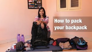 How To Pack Your Backpack  Indiahikes [upl. by Standley]