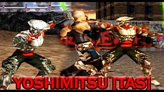 TAS Yoshimitsu Gameplay  Tekken 3 Arcade Version [upl. by Bolt]