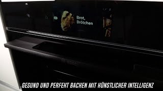 Die neuen Bosch Serie 8 Backöfen Neuheit 2023 Bosch Accent Line Dampfbackofen HSG958ED  App [upl. by Ellynad]