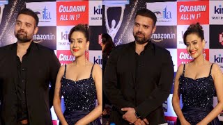 Anupamaas Kavya with Real Life Husband Mahaakshay Chakraborty ITA Awards [upl. by Kanter]