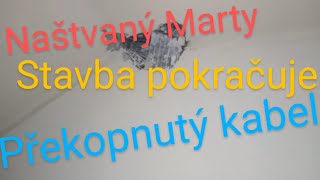 Co se přihodilo  Překopnutý kabel Stavba dílny [upl. by Anairo236]