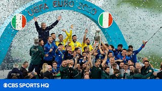 Italy Beats England in Epic Shootout to Win UEFA Euro 2020 European Championship  CBS Sports HQ [upl. by Anawak]