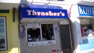 sAs OtR Thrashers French Fries Rehoboth Beach DE [upl. by Llenel]