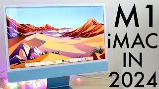 M1 iMac In 2024 Still Worth Buying Review [upl. by Thanasi]