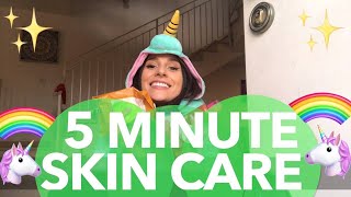 Glowing Skin in 5 Minutes [upl. by Haibot453]