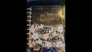 Memory Keeper how to use outdated planners [upl. by Ynaffyt927]