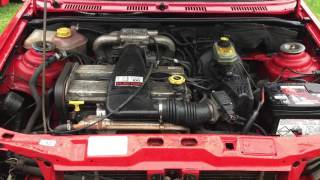 Ford Fiesta XR2i Mk3 Zetec 18i Running Shell [upl. by Elboa]