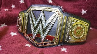 WWE Shop Unboxing 1  WWE Championship Commemorative Title Belt [upl. by Heida8]