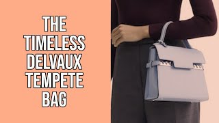 DELVAUX TEMPETE LUXURY BAG Short Information Guide [upl. by Leksehc]