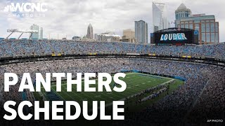 Panthers 2023 schedule released [upl. by Eillam]