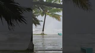 Dipolog City Boulevard flood tidal waves dipologcity typhoon safety [upl. by Narol726]