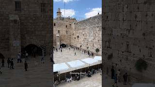 The Western Wall the Wailing Wall Jerusalem Israel 2024 [upl. by Norita]