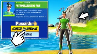 NOUVEAU SKIN PATROUILLEUSE DU PAR SUR FORTNITE [upl. by Adnerad]