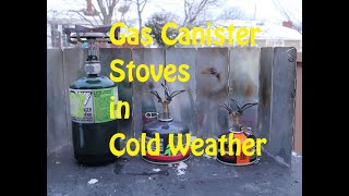 Comprehensive Guide to Using Gas Canister Stoves in Cold Weather [upl. by Averat]