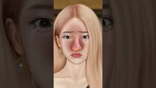 ASMR Remove Worm amp Leeches Infected Nose Animation shorts ytshorts animation [upl. by Ellertal]